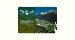 Desktop Screenshot of albergo-miramonti.it